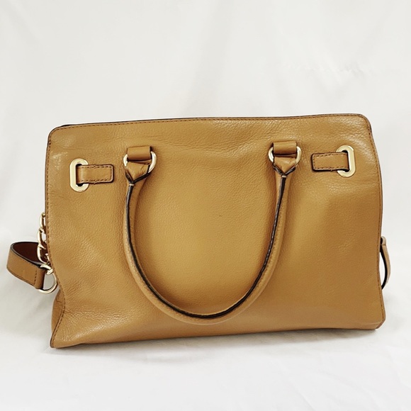 MICHAEL KORS Large MariGold Leather Satchel/Tote Bag - Picture 3 of 10